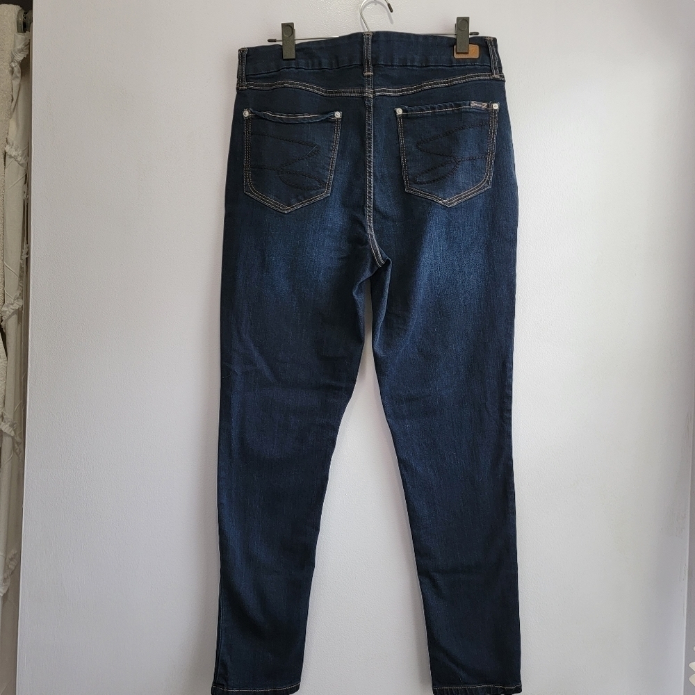 Seven 7 Tummyless High Rise Skinny Jeans Size 14 - Picture 2 of 7